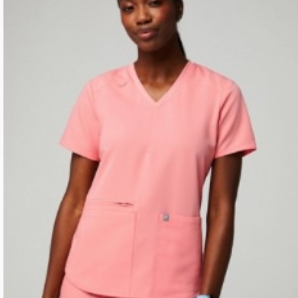 Fabletics Coral Scrub Top